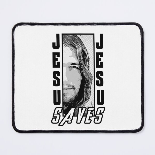 Item preview, Jesus Saves Cool Super Hero Comic Style designed and sold by Wear-Christ.
