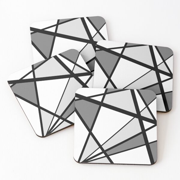Item preview, Copy of  black White Geometric designed and sold by Seatzy.