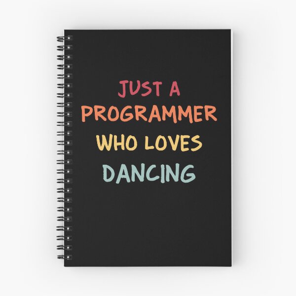 Item preview, Funny Programmer Gift | Funny Software Developer Gift | Funny Coder Gift | Just A Programmer Who Loves Dancing designed and sold by campingforge.