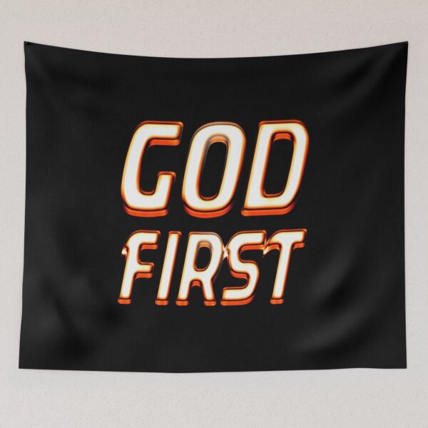 Item preview, God First designed and sold by ghostblack305.