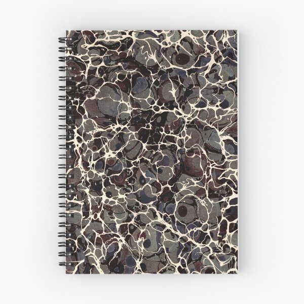 Item preview, Black Vintage Marbled Paper designed and sold by Eurokollektiv.