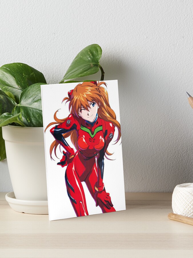 Neon Genesis Evangelion - Asuka Souryuu Art Board Print for Sale by AniPop