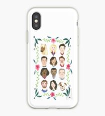 The Parks and Recreation Family iPhone Case