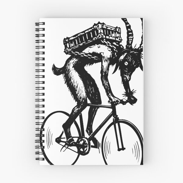 Item preview, GOAT on a bicycle designed and sold by zahirshop.