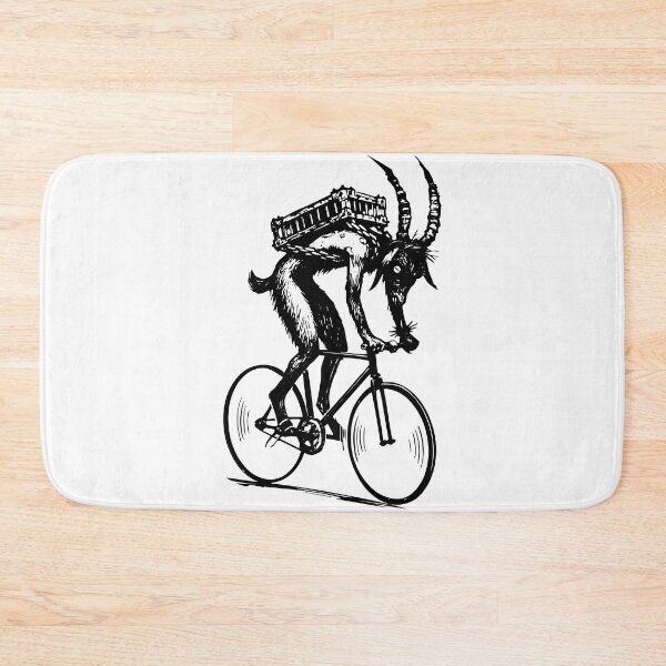 Item preview, GOAT on a bicycle designed and sold by zahirshop.