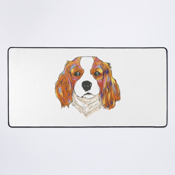 Item preview, Cavalier King Charles Spaniel Dog Portrait Dog Head designed and sold by JanooFactory.