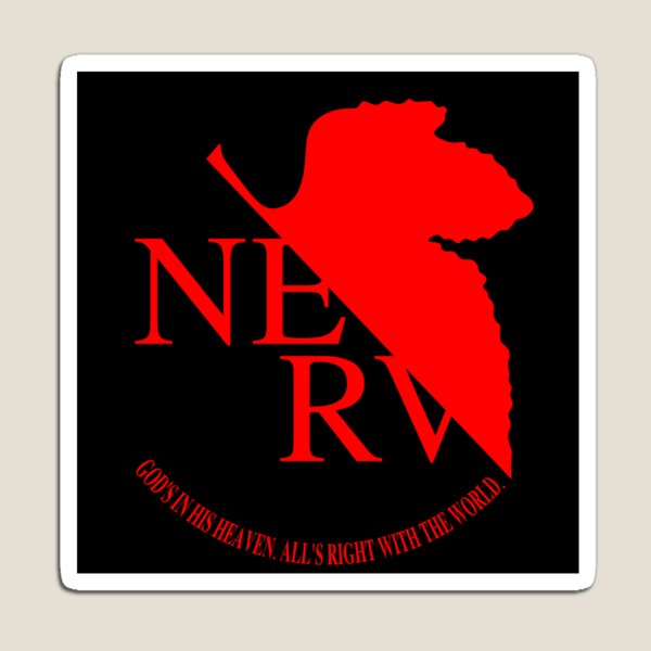 Item preview, Neon Genesis Evangelion - NERV Logo designed and sold by AniPop.