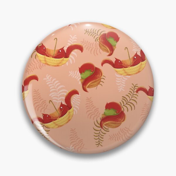 Item preview, Cute Squirrels Pattern Cute Fall Pattern Cute Autumn Fall Pattern Nature Leaf Leaves Umbrella Hibernating Squirrel Seamless Pattern Colorful Thanksgiving designed and sold by Stephen Scharf.