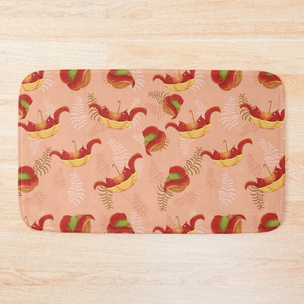 Item preview, Cute Squirrels Pattern Cute Fall Pattern Cute Autumn Fall Pattern Nature Leaf Leaves Umbrella Hibernating Squirrel Seamless Pattern Colorful Thanksgiving designed and sold by Stephen Scharf.