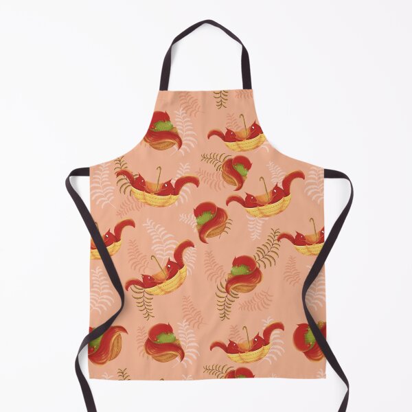 Item preview, Cute Squirrels Pattern Cute Fall Pattern Cute Autumn Fall Pattern Nature Leaf Leaves Umbrella Hibernating Squirrel Seamless Pattern Colorful Thanksgiving designed and sold by Stephen Scharf.