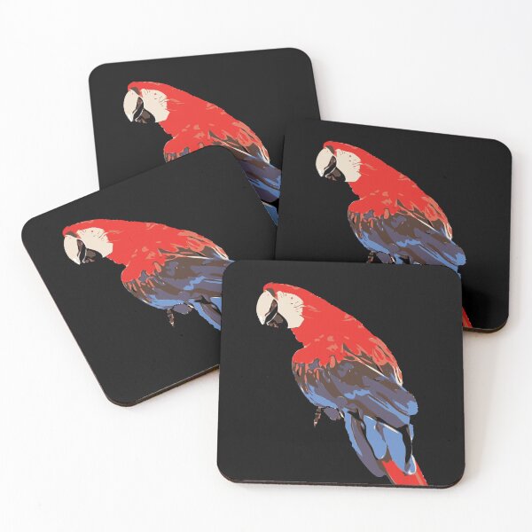 Item preview, Parrot Bird Colorful Animals Art Paint Draw Design designed and sold by BK-Fishing.
