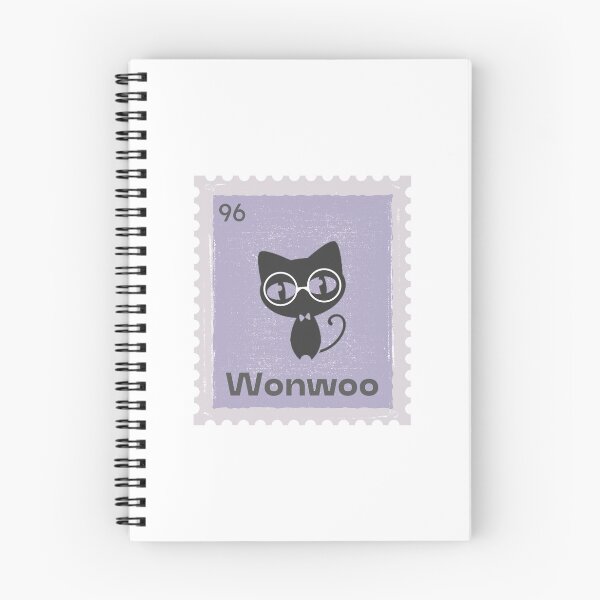 Aperçu de l'œuvre Timbre Wonwoo Seventeen créée et vendue par Strawberryne.