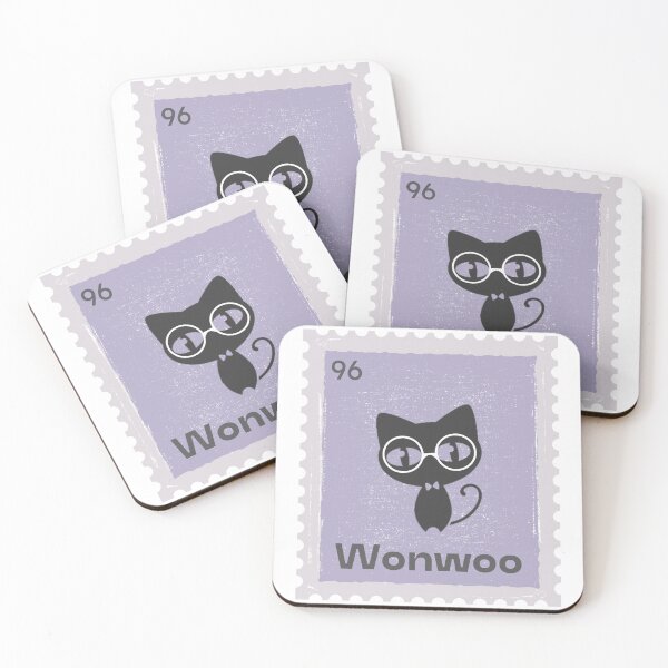 Item preview, Wonwoo Seventeen Stamp designed and sold by Strawberryne.