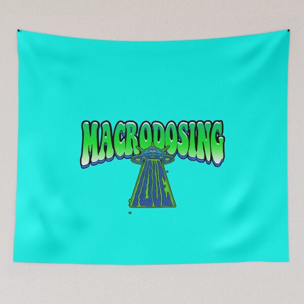 Item preview, Macrodosing Merch UFO Shirt designed and sold by krrowenapqn.