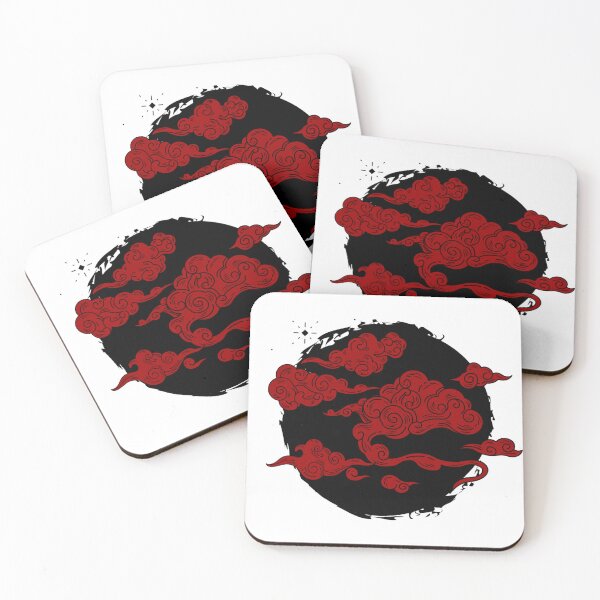 Item preview, Red japanese clouds designed and sold by hedoniism-shop.