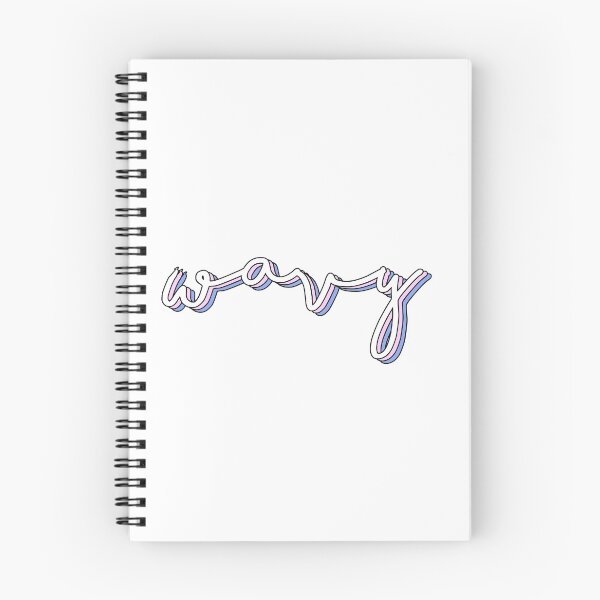 Item preview, retro wavy words designed and sold by akachayy.