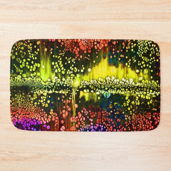 Item preview, City Lights on the Water Colorful Abstract designed and sold by Karen Simon.