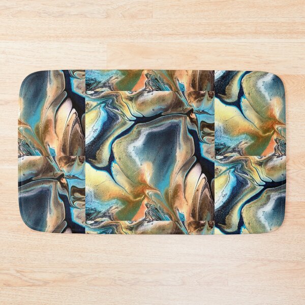 Item preview, Aqua and sandy beach colors designed and sold by Jennifer Leavey Designs.
