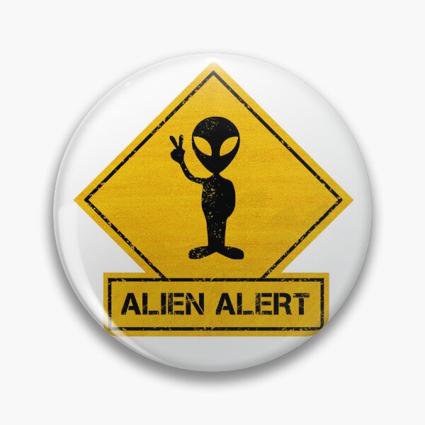Item preview, Alien Alert designed and sold by CAUTION SHOP.
