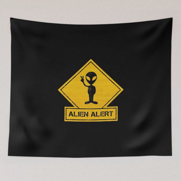 Item preview, Alien Alert designed and sold by CAUTION SHOP.