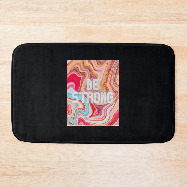 Item preview, BE STRONG Wall Art designed and sold by VisualSimple.