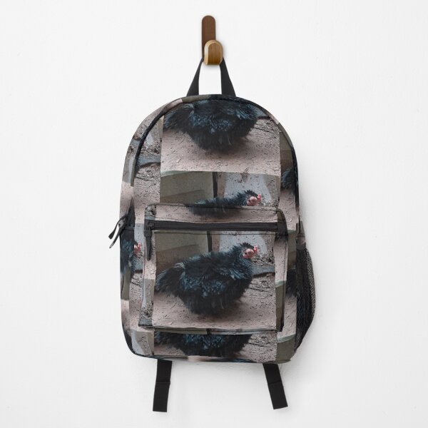 Item preview, Black Frizzled Cochin Bantam Chicken designed and sold by Jaroffaith.