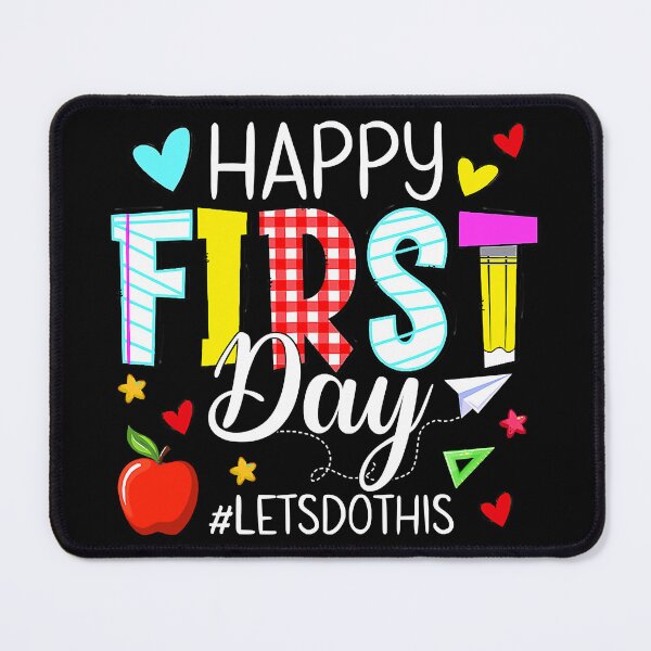 Item preview, Happy First Day Let's Do This Welcome Back To School Teacher designed and sold by AlbredaAE.