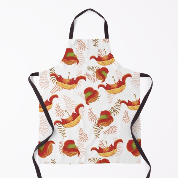Item preview, Cute Squirrels Pattern Cute Fall Pattern Cute Autumn Fall Pattern Nature Leaf Leaves Umbrella Hibernating Squirrel Seamless Pattern Colorful Thanksgiving designed and sold by Stephen Scharf.