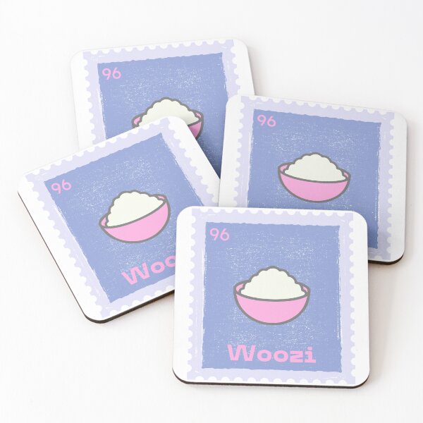 Item preview, Woozi Seventeen Stamp designed and sold by Strawberryne.
