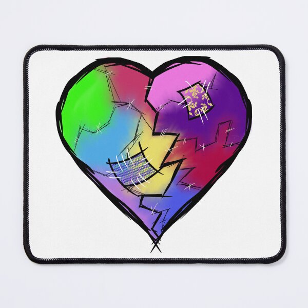 Item preview, Patchwork Heart designed and sold by PhoenixDreaming.