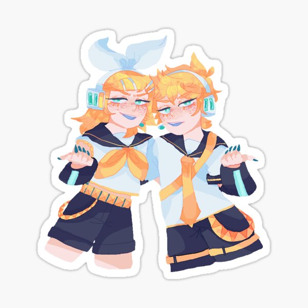 kagamine sticker Sticker