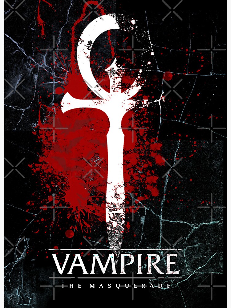 Vampire: The Masquerade Clan Brujah Gradient Red Symbol Art Board Print  for Sale by eli3-ot