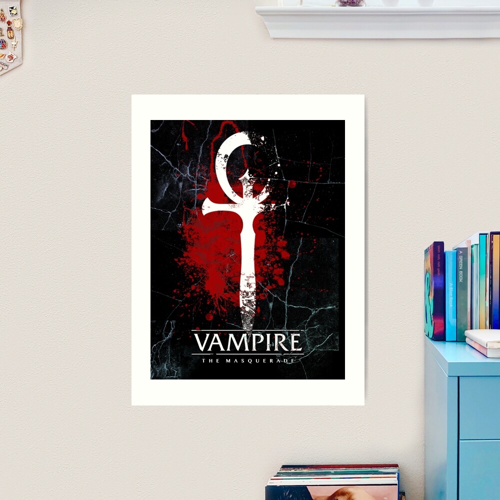 Vampire: The Masquerade Clan Brujah Gradient Red Symbol Art Board Print  for Sale by eli3-ot