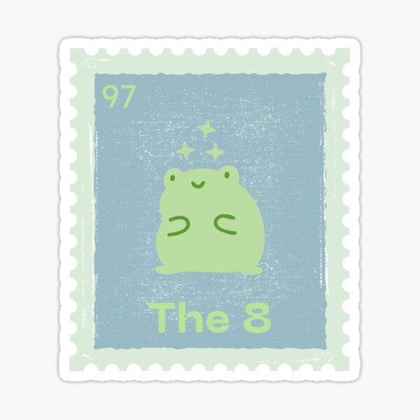 Item preview, The 8 Seventeen Stamp designed and sold by Strawberryne.