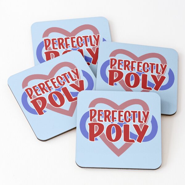 Item preview, Perfectly Poly for polyamory / ethical non-monogamy designed and sold by incurablehippie.