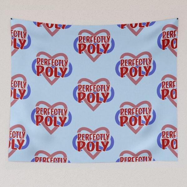 Item preview, Perfectly Poly for polyamory / ethical non-monogamy designed and sold by incurablehippie.
