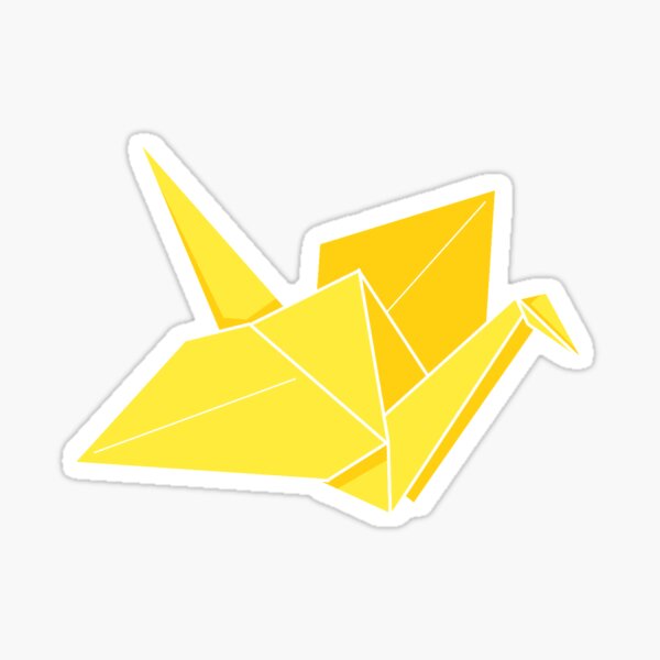 Item preview, Yellow Paper Crane designed and sold by shmaracter.