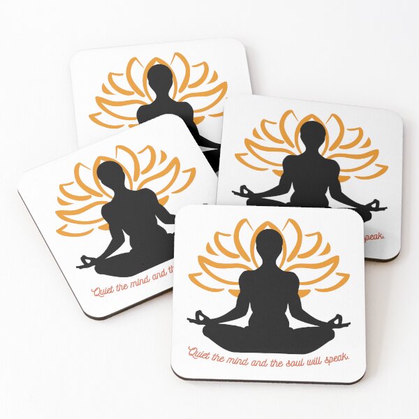 Item preview, QUIET THE MIND LET THE SOUL SPEAK designed and sold by Yassoum.