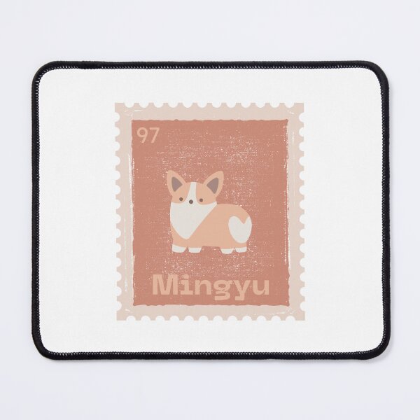 Item preview, Mingyu Seventeen Stamp designed and sold by Strawberryne.