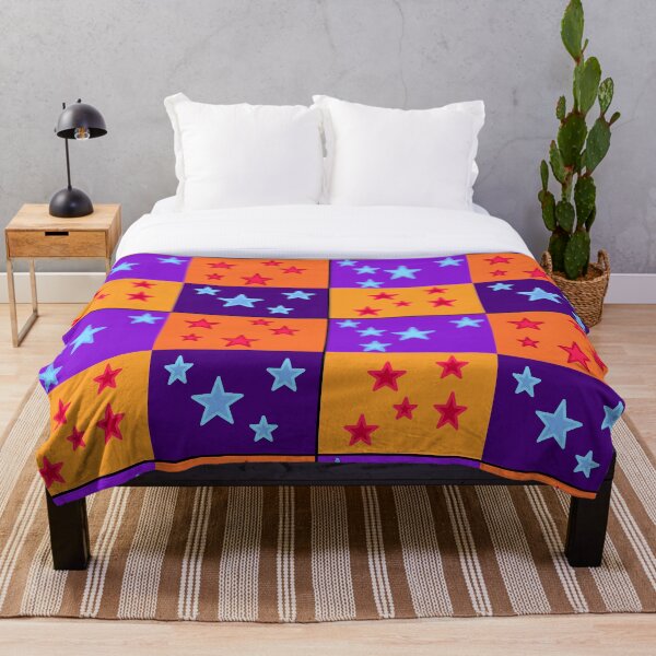 Item preview, orange and purple stars designed and sold by elfcolt.