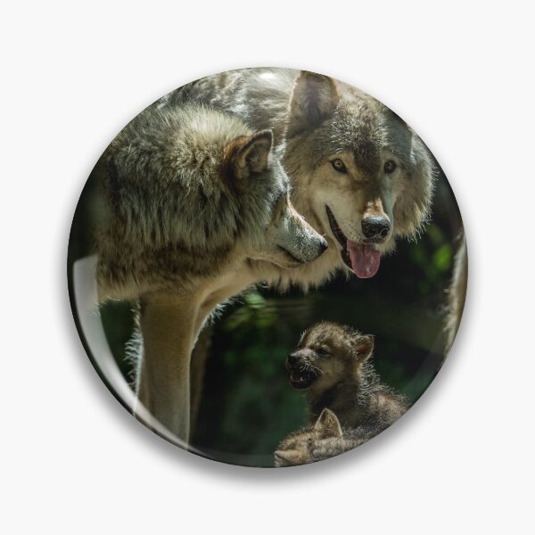 Item preview, Wolf Family designed and sold by Michael Cummings.