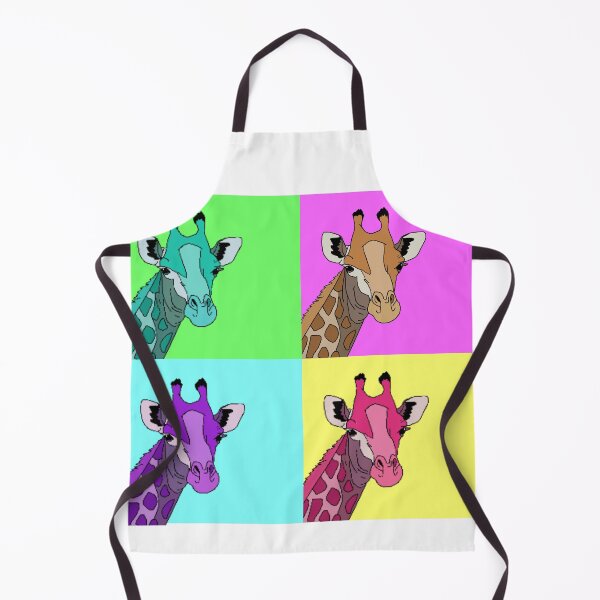 Item preview, Colorful giraffes cute Popular animals designed and sold by spaceopy.