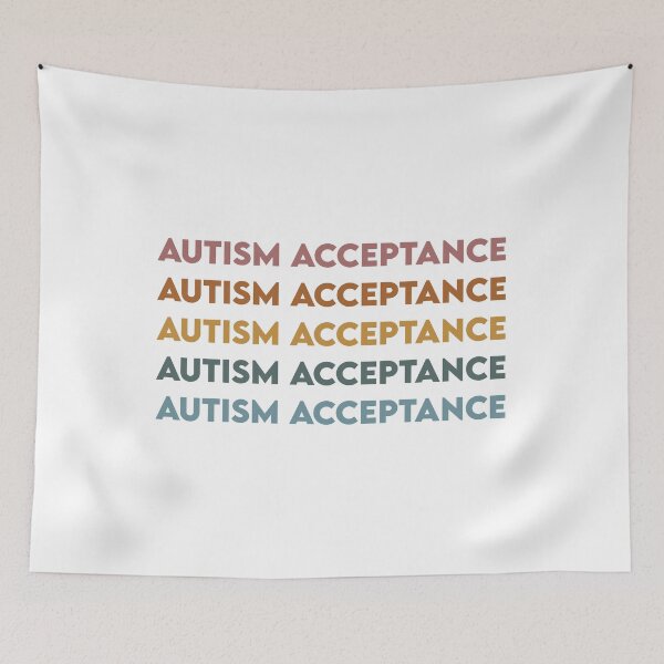 Item preview, autism acceptance -- repetitive rainbow designed and sold by taylornfielder.