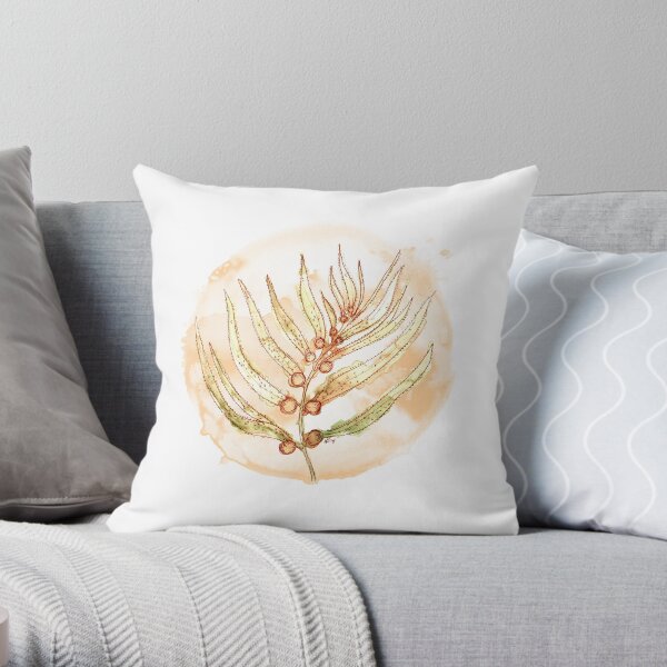 Kelp Throw Pillow