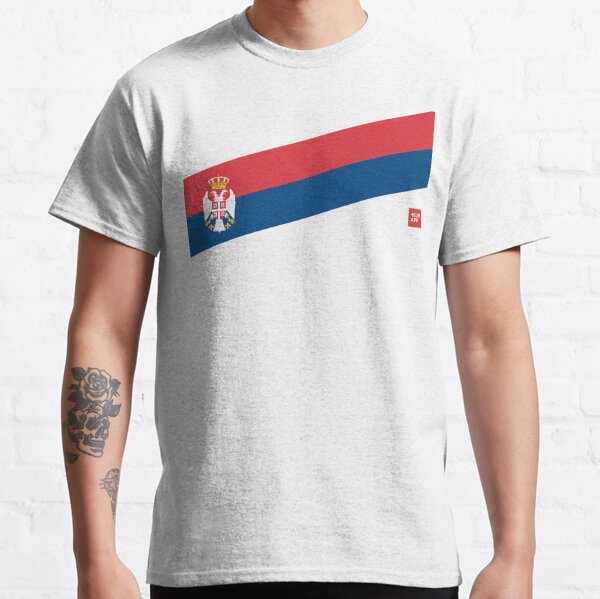 Serbia t-shirt, The cross with the 4 Cs represents Само сло…