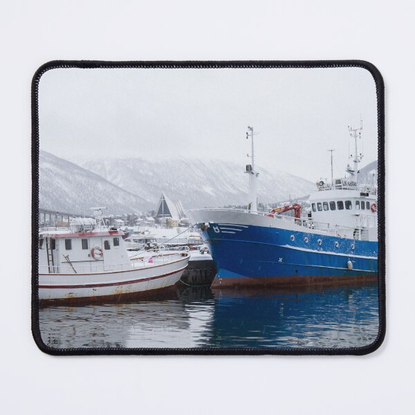 Item preview, Boats in Tromso designed and sold by Dominika Aniola.