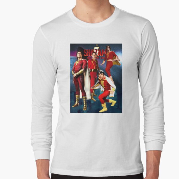 Men's Shazam! Fury Of The Gods Heroes Group Portrait T-shirt - White - 3x  Large : Target