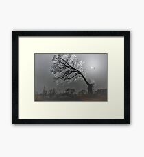 Frosty Winter's Eve Framed Print