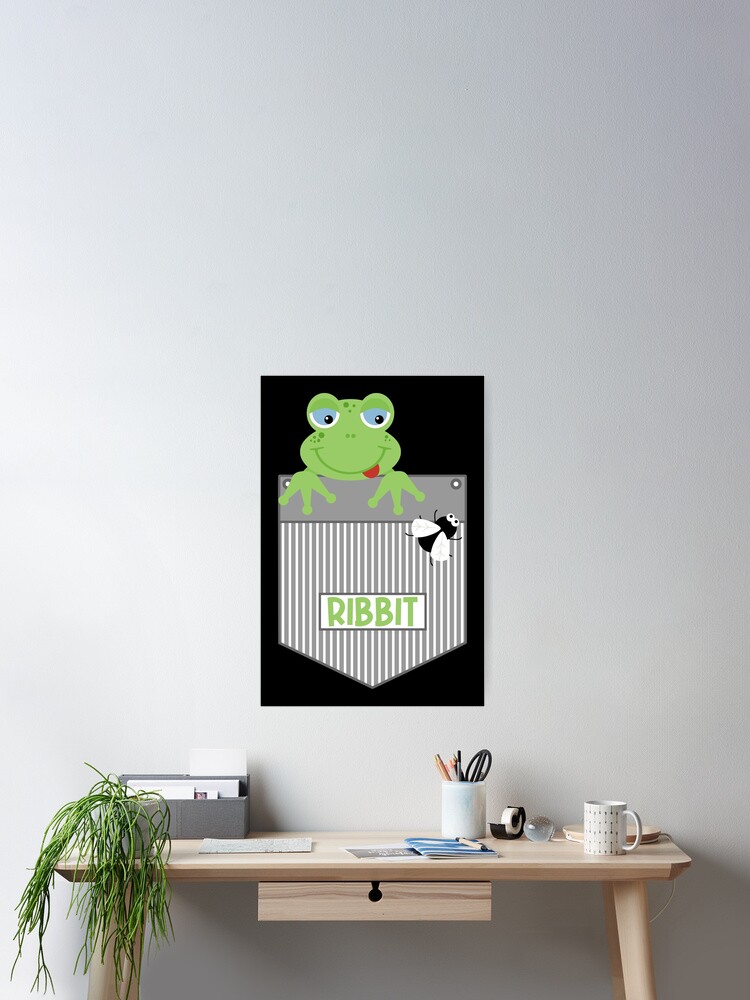 Thumbnail 2 of 3, Poster, Pocket Frog designed and sold by Rili22.