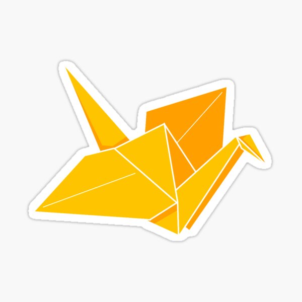 Item preview, Orange Paper Crane designed and sold by shmaracter.